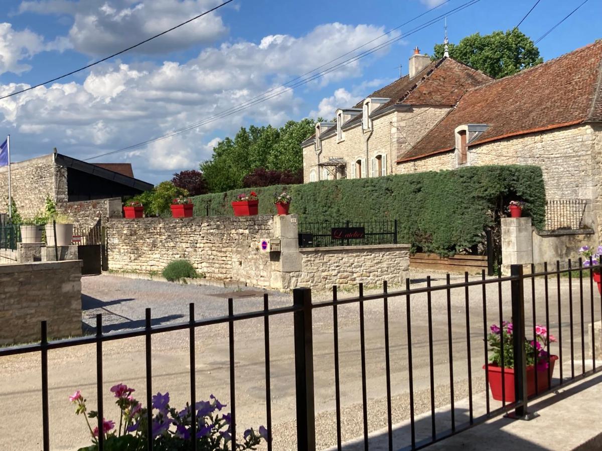 L'Aubergiste Otel Corcelles-les-Arts Dış mekan fotoğraf